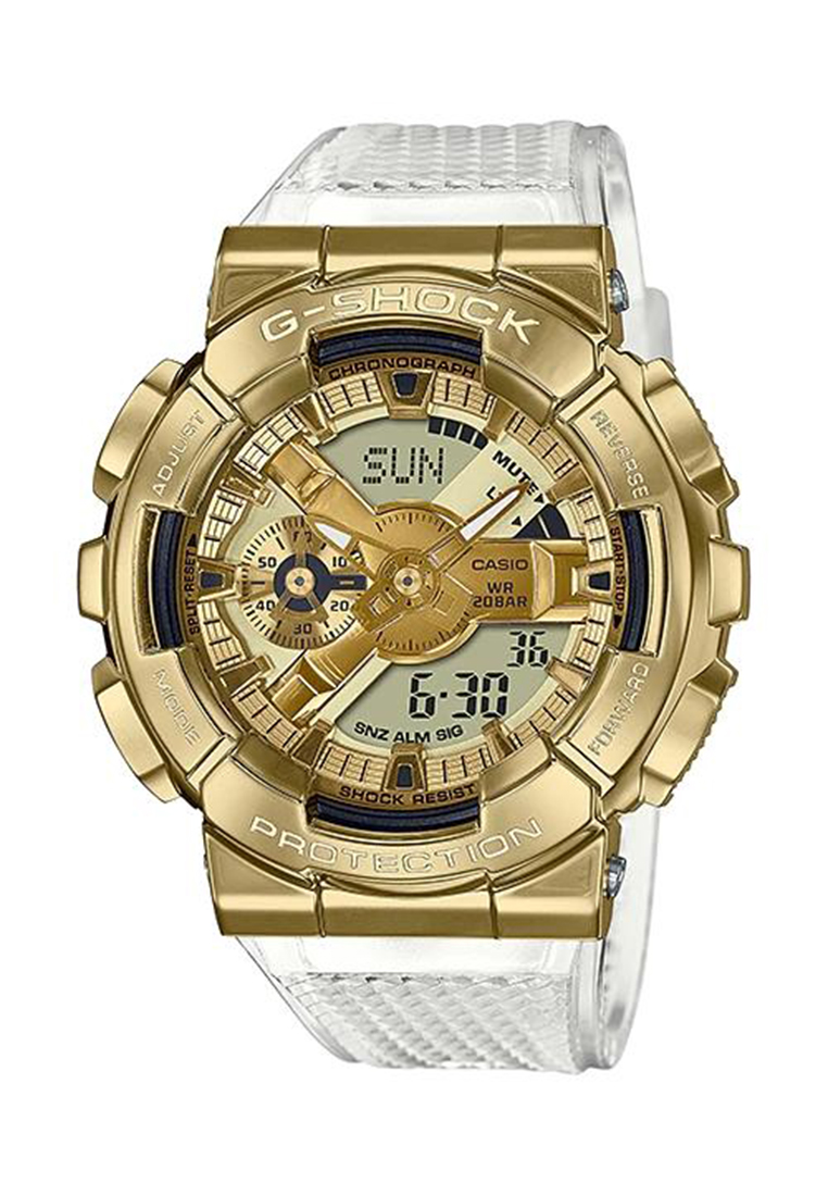 G-shock G-Shock Ana-Digi Gold Ingot Transparent Watch (GM-110SG-9A)