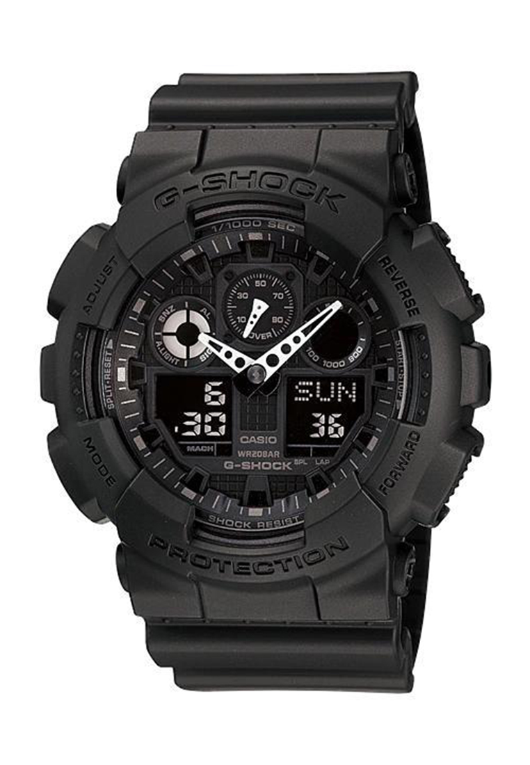 G-SHOCK G-Shock Analog-Digital Sports Watch (GA-100-1A1)