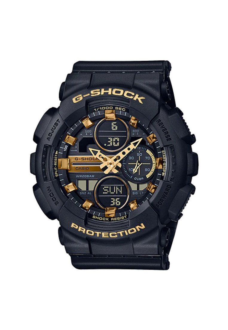 G-SHOCK Casio G-Shock Women's Analog-Digital GMA-S140M-1A Black Resin Band Sport Watch