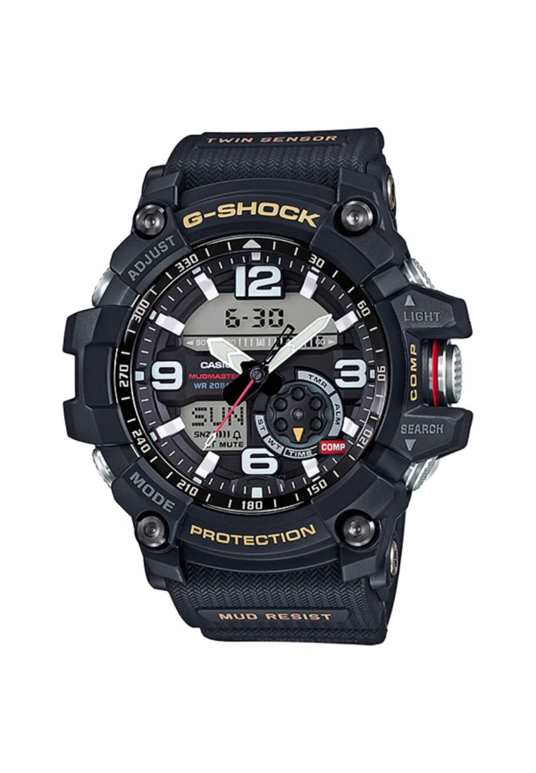 G-shock Casio G-Shock Master of G GG-1000-1A MUDMASTER Series Black Resin Band Sports Watch