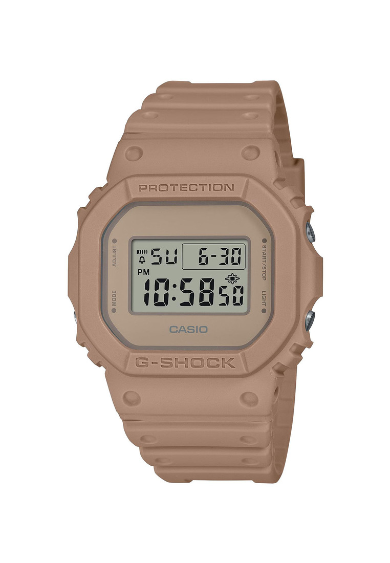 G-SHOCK Casio G-Shock DW-5600NC-5 Men's Sport Watch with Digital Display and Brown Resin Band