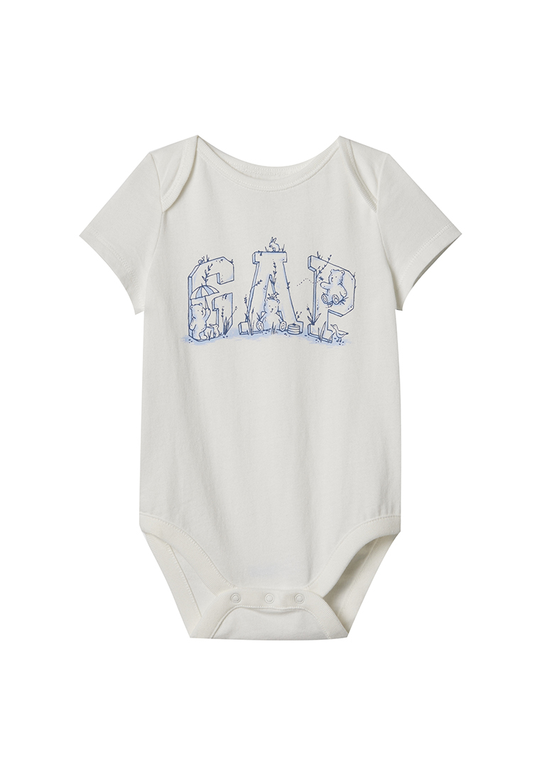 GAP Baby First Favourites 有機棉圖案連身衣