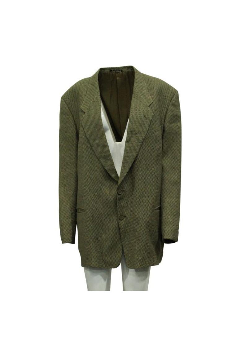 Giorgio Armani 卡其色綠色西裝外套