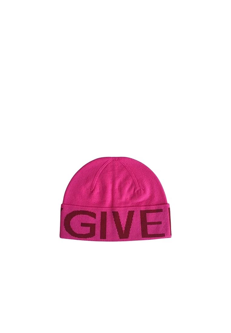 Givenchy Wool Logo Hat - GIVENCHY - Pink