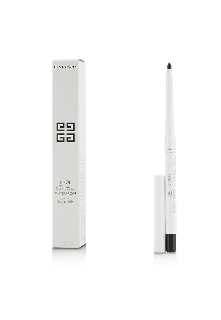Givenchy GIVENCHY - 防水訂製眼線筆 Khol Couture Waterproof Retractable Eyeliner - #01 Black極致黑 0.3g/0.01oz