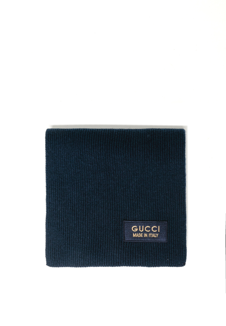 Gucci Rib Knit Wool 圍巾