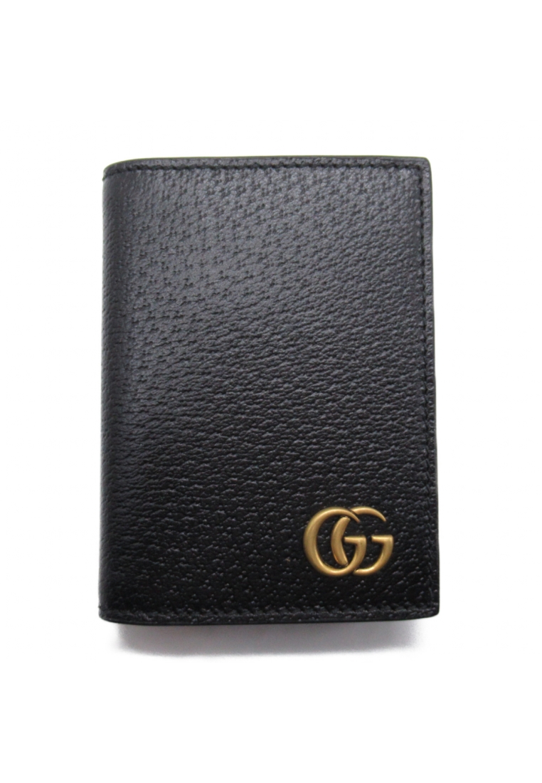 二奢 Pre-loved Gucci name card holder name card holder leather black