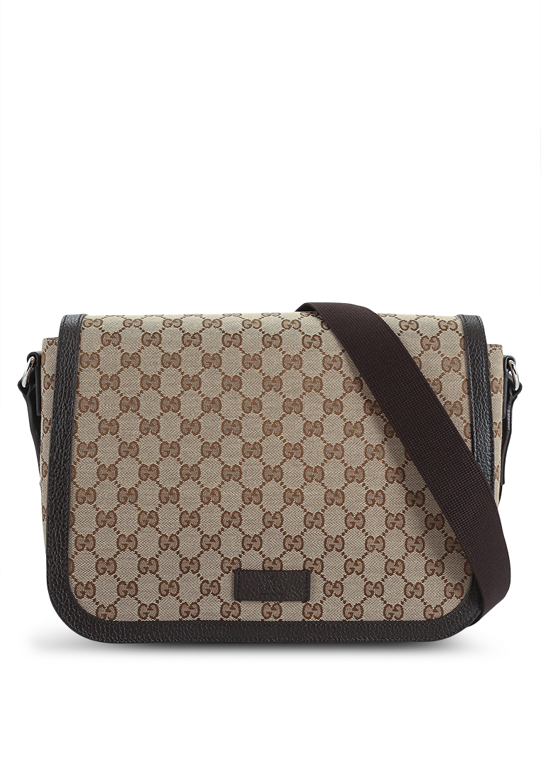 Gucci Monogram Messenger Bag (nt)
