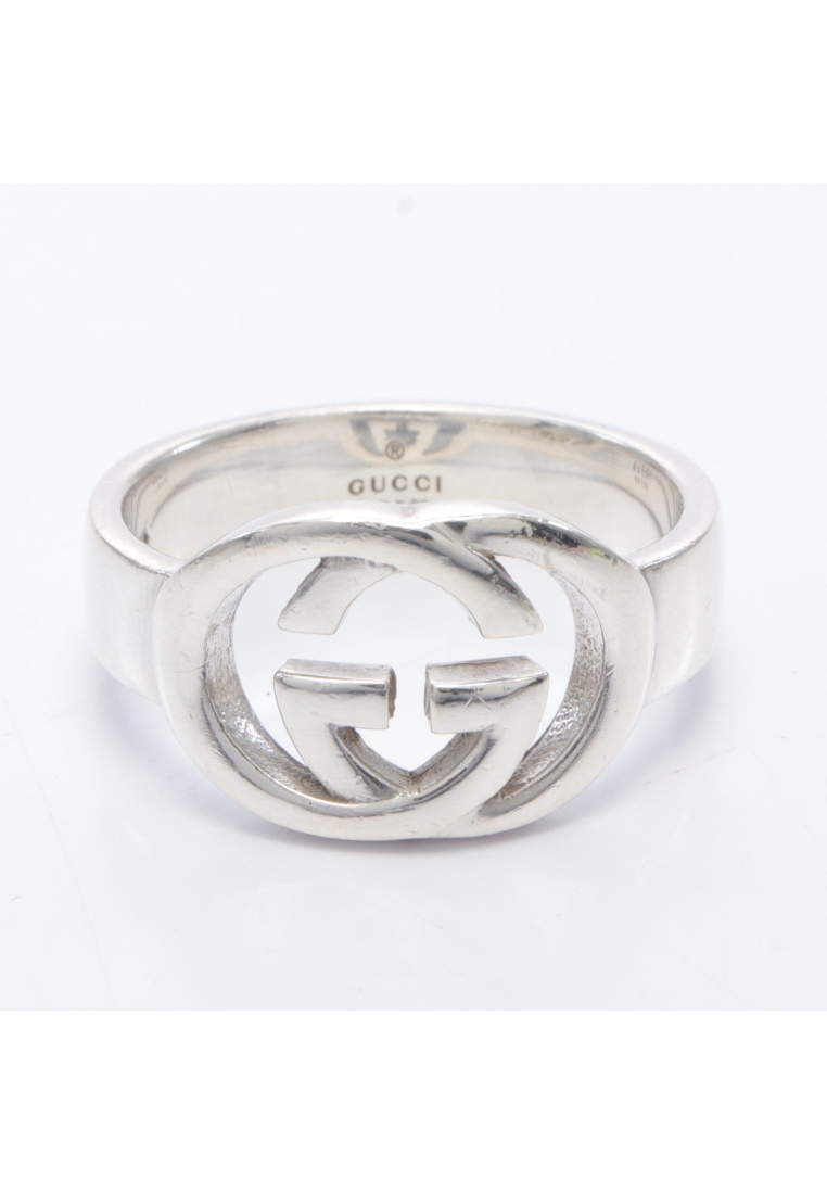 二奢 Pre-loved Gucci Interlocking G ring ring SV925 Silver