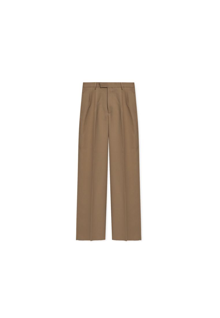 Gucci Pleat-Front Trousers - GUCCI - Beige