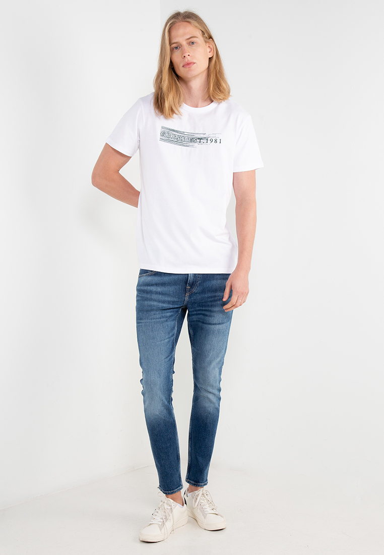 Guess Embroidered Logo T-Shirt