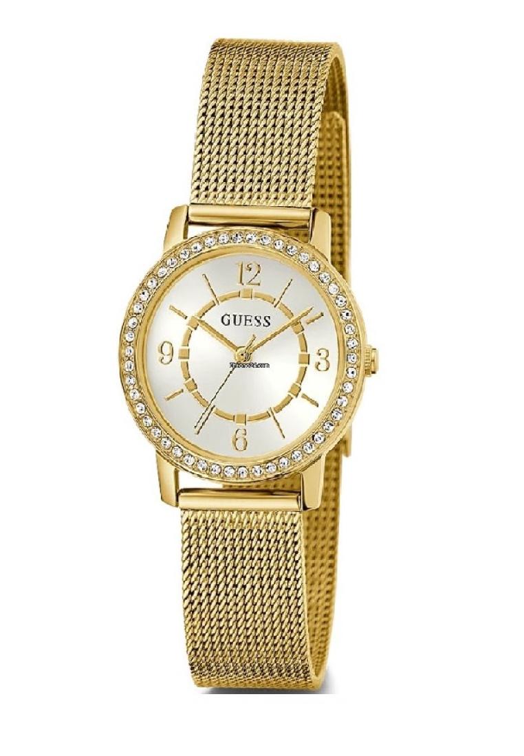 Guess Melody Dames Horloge Gold Tone Mesh Women's Watch GW0534L2