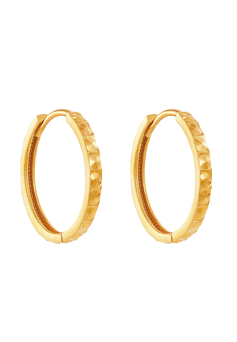 HABIB Oro Italia 916/22k Yellow Gold Earrings GE71190520
