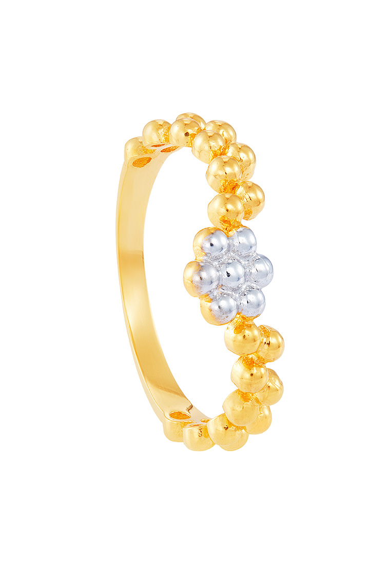 HABIB Oro Italia 916 Yellow and White Gold Ring GR50010523(YW)-BI