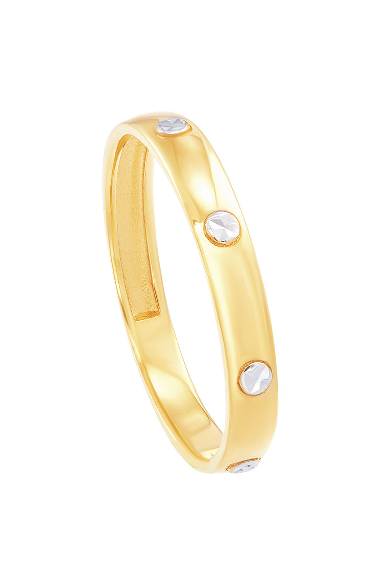 HABIB Oro Italia 916 Yellow and White Gold Ring GR47570422(YW)-BI