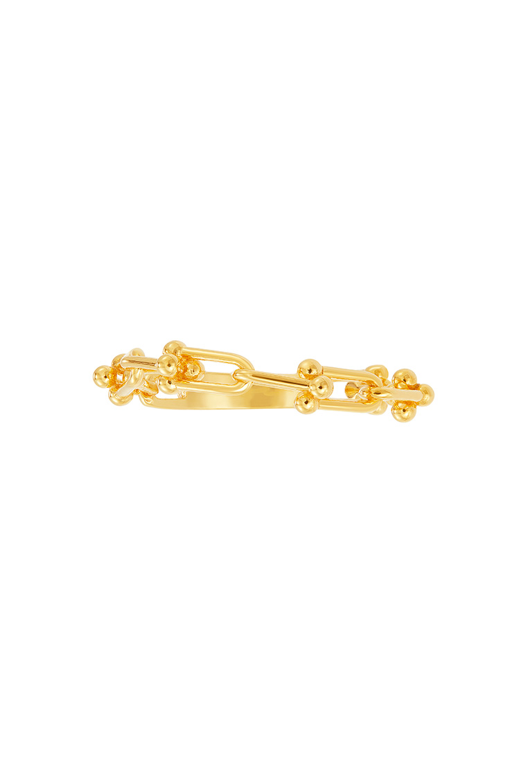 HABIB Oro Italia Felinus Gold Ring, 916 Gold