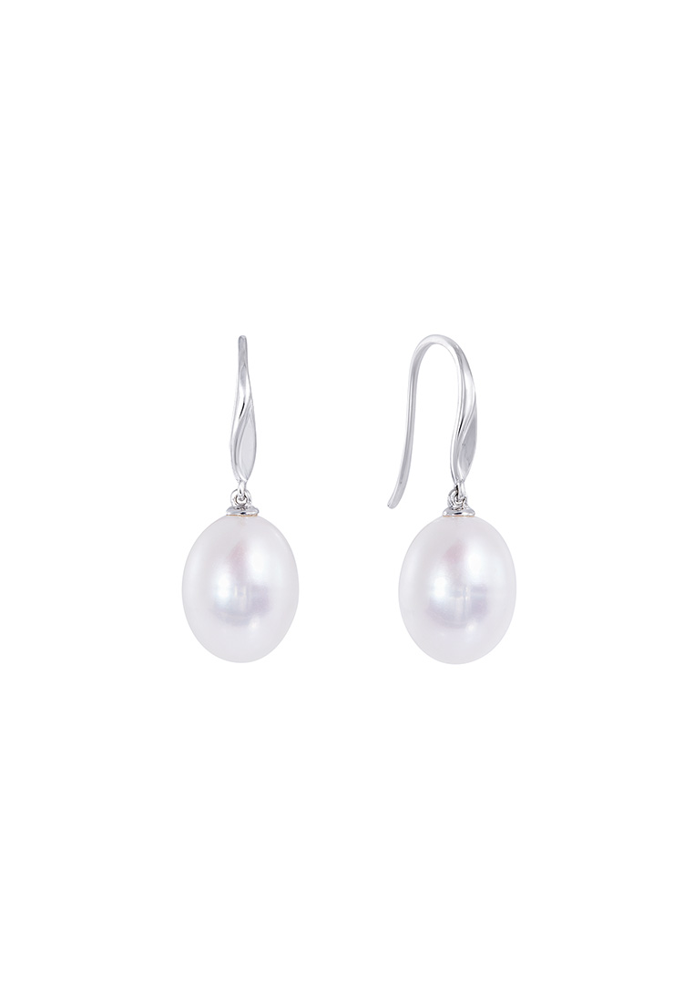 HABIB Fresh Water Pearl Earring in 375/9K White Gold 457400923(WG)