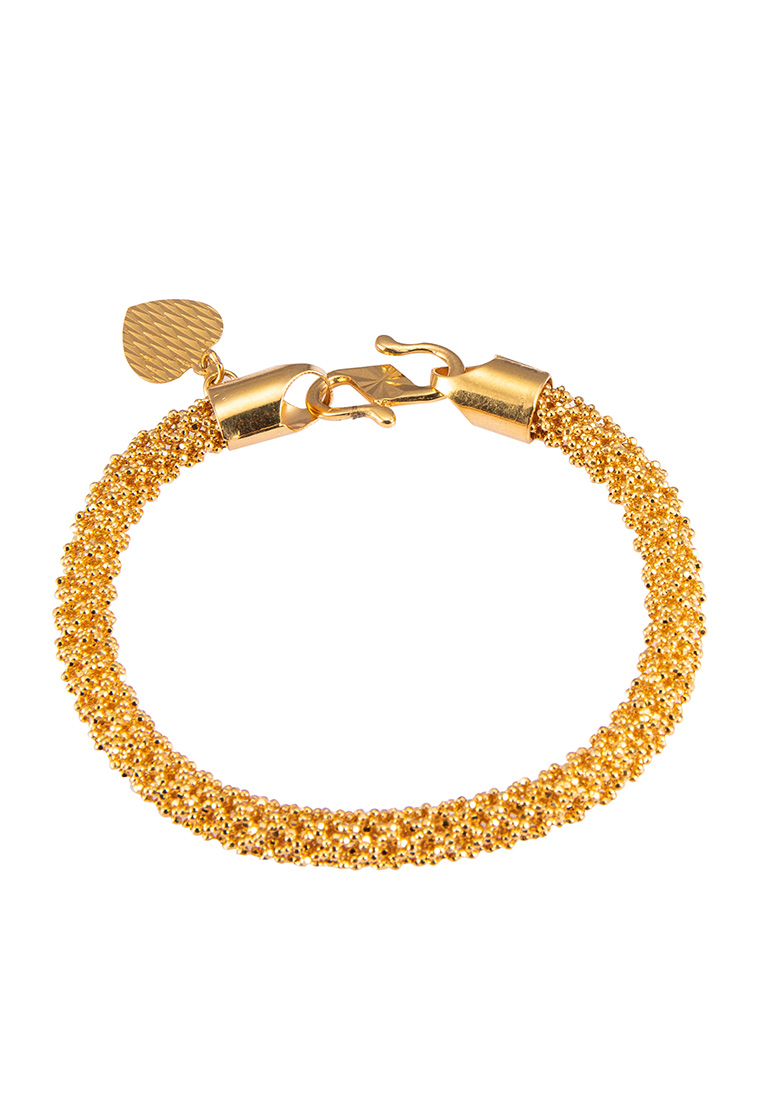 HABIB 916/22K Jagung Yellow Gold Bracelet 715(4R)-GW