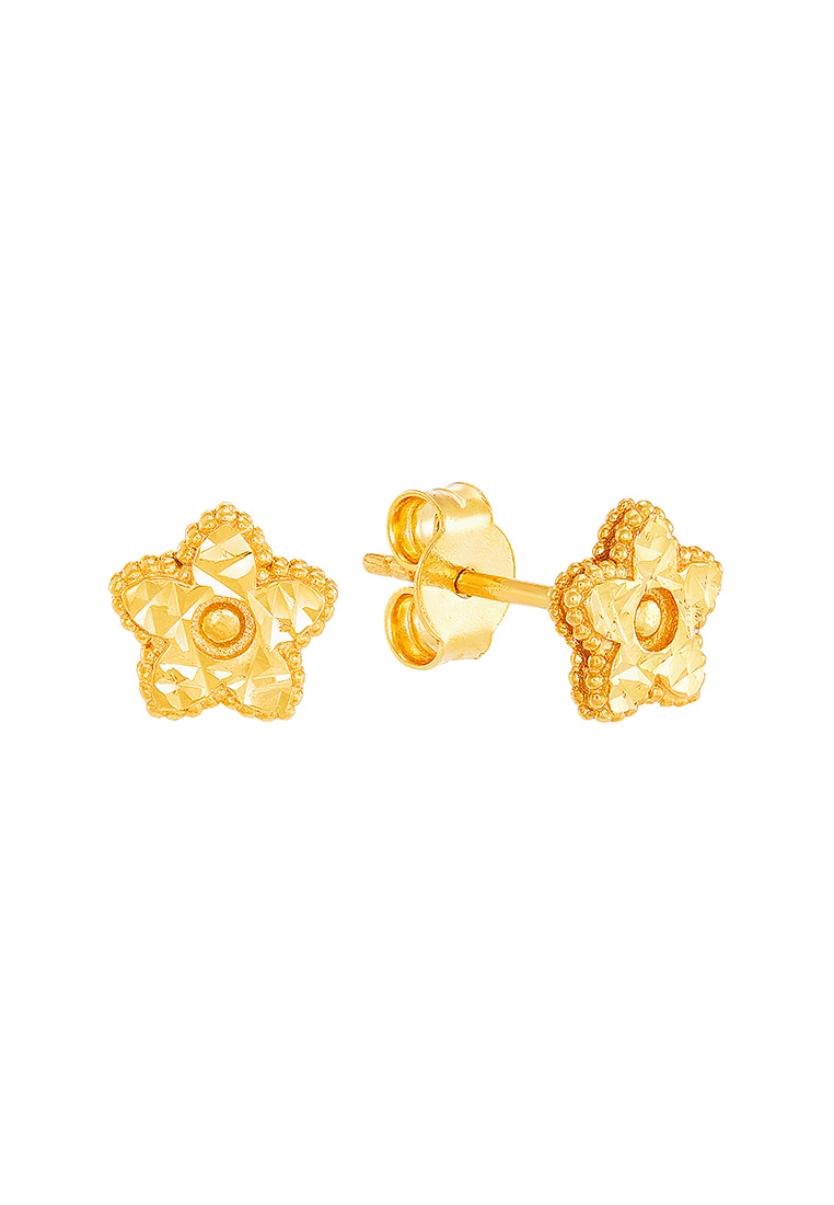 HABIB Oro Italia 916 Yellow Gold Earrings GE73830323