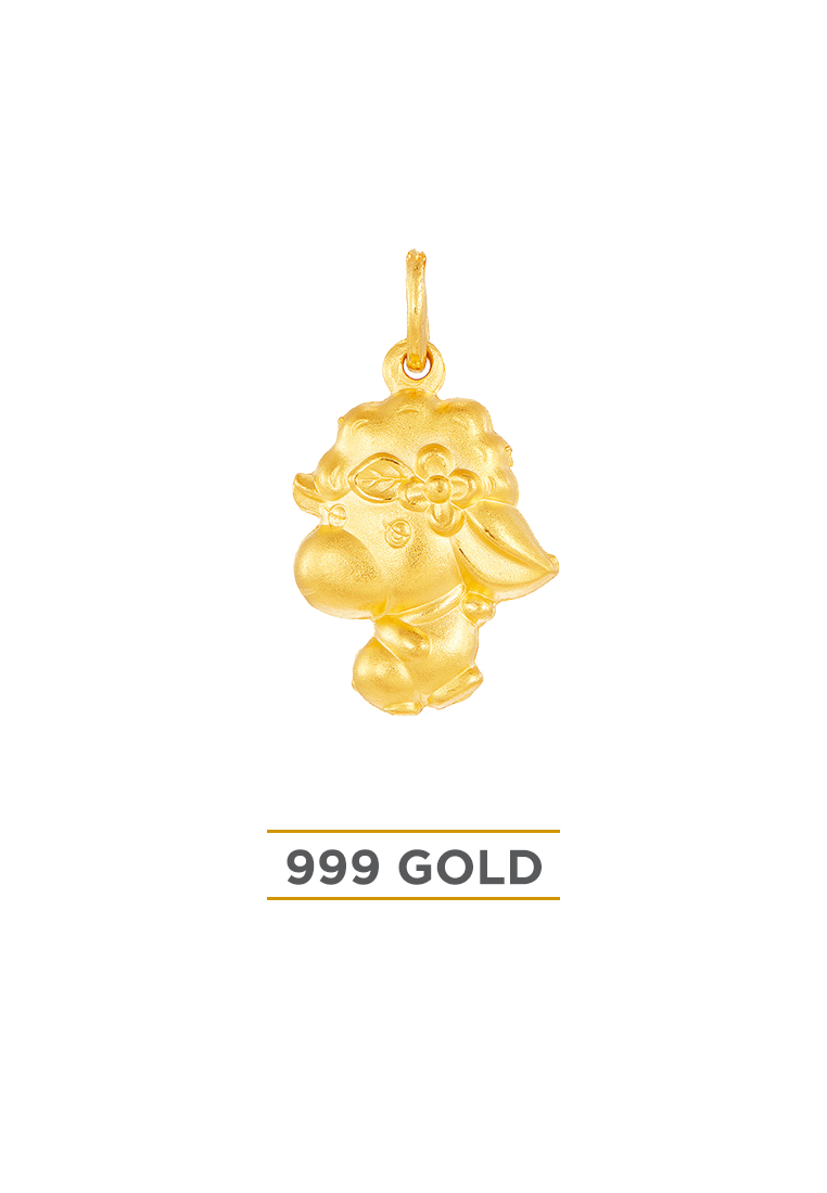 HABIB Bessie Gold Pendant, 999 Gold