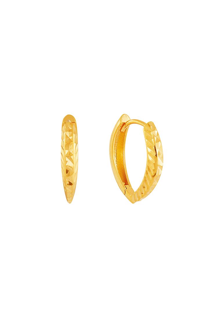 HABIB Oro Italia 916 Yellow Gold Earrings GE74931123