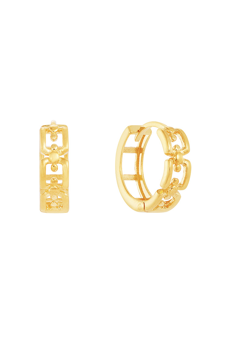HABIB Oro Italia 916 Yellow Gold Earrings GE73360922