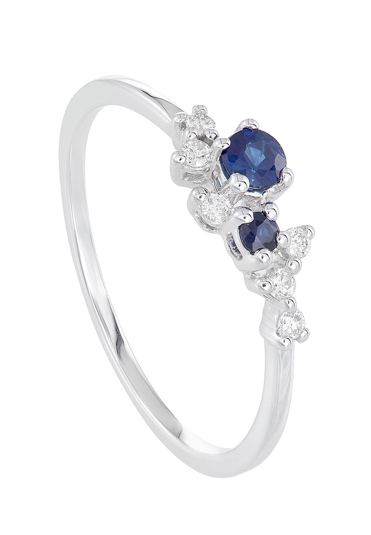 HABIB Chalassa Blue Sapphire Diamond Ring