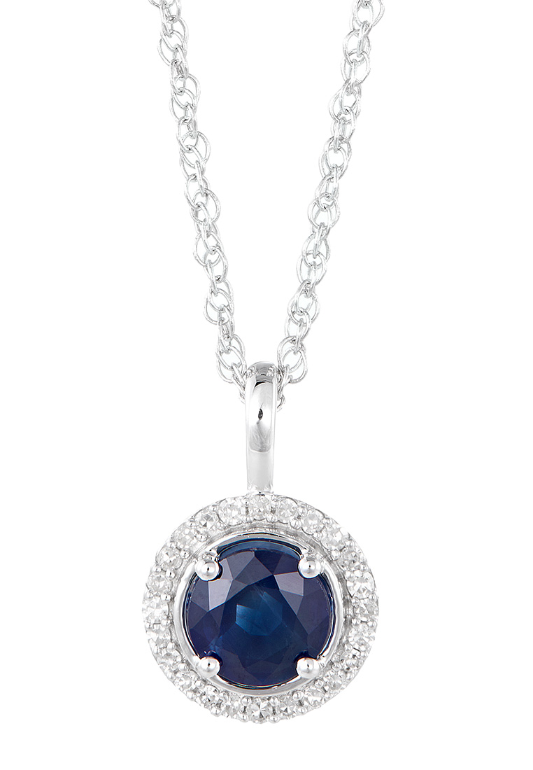 HABIB Eurydice Blue Sapphire Diamond Necklace