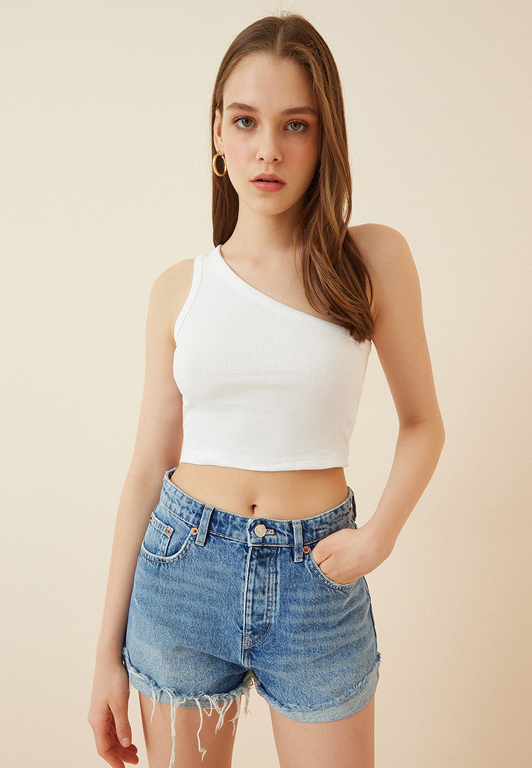 Happiness Istanbul Crop Knitted Top