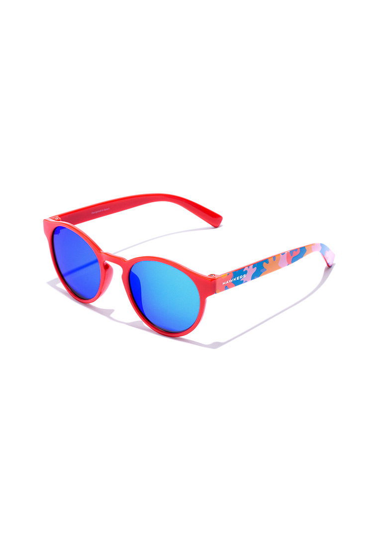 Hawkers HAWKERS Polarized Red Clear Blue Belair Kids Sunglasses For Boys And Girls, Unisex. Official Product Designed In Spain
