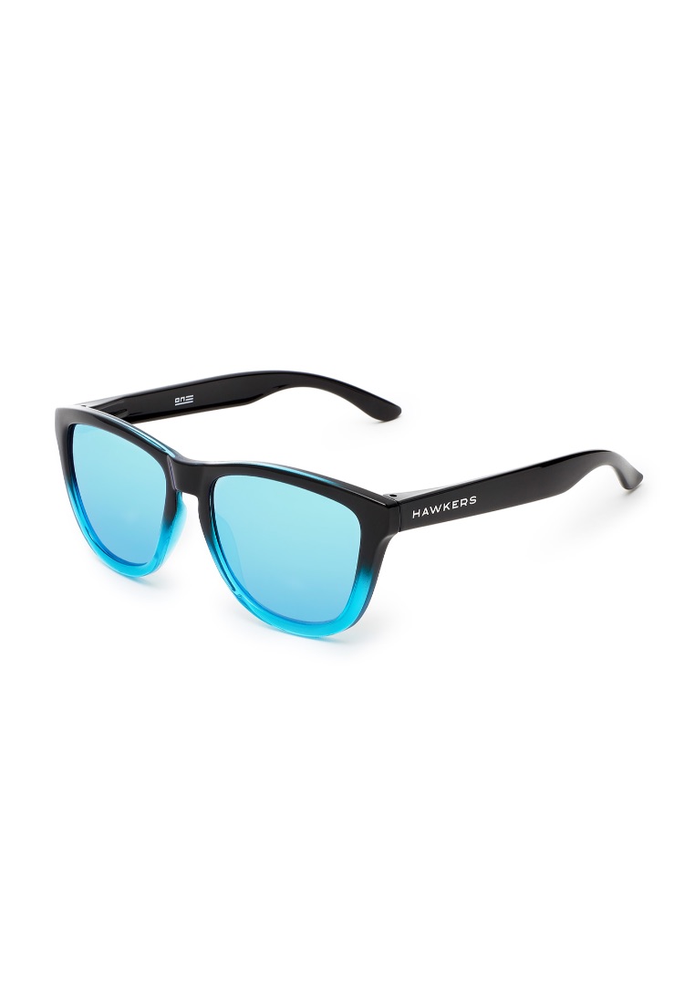 Hawkers HAWKERS Clear Blue FUSION Asian Fit Sunglasses for Men and Women. UV400 Protection. Official Product Designed in Spain