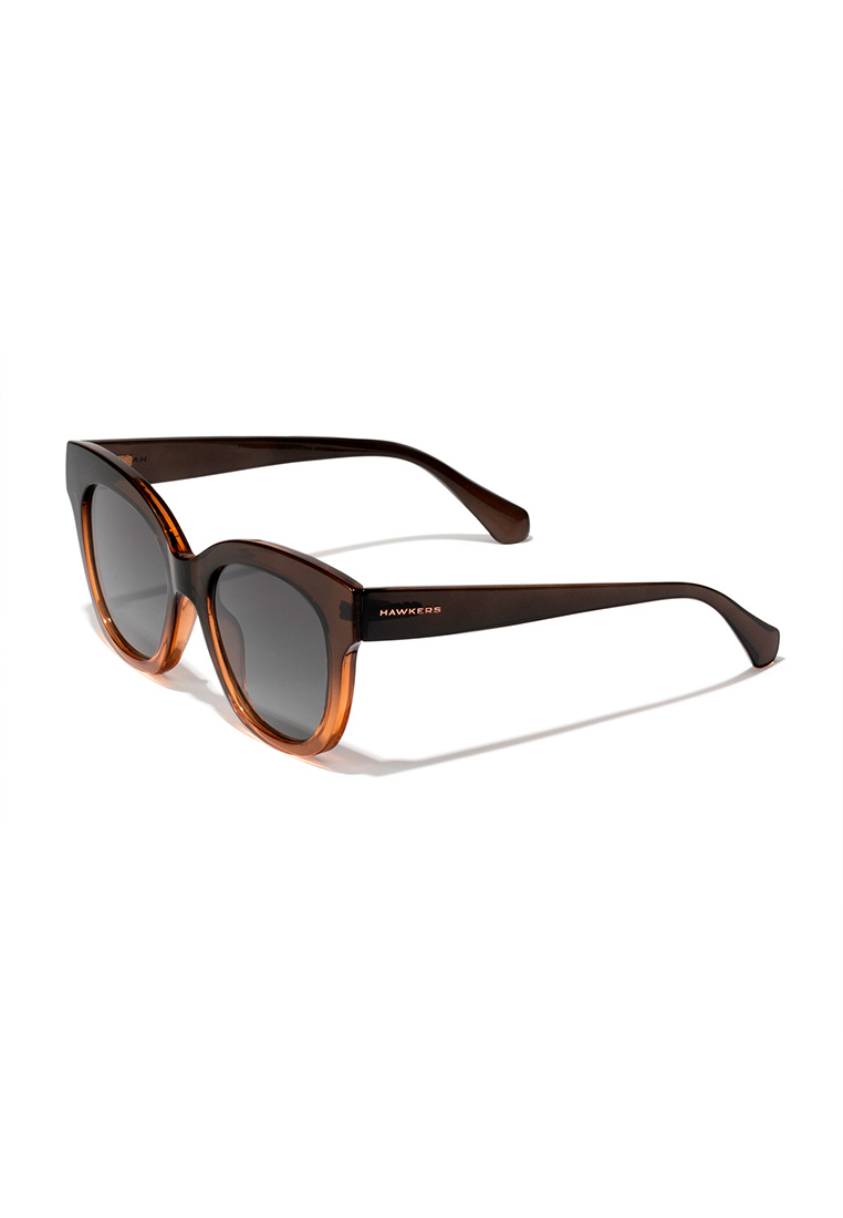 Hawkers HAWKERS Fusion Brown AUDREY Sunglasses for Men and Women. UV400 Protection. Official Product Designed in Spain