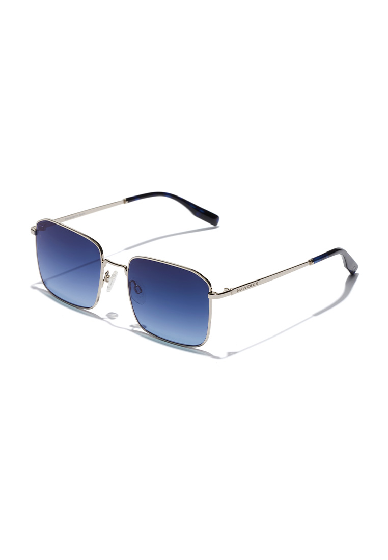 Hawkers HAWKERS Silver Blue Denim Iris Sunglasses For Men And Women, Unisex. Official Product Designed In Spain