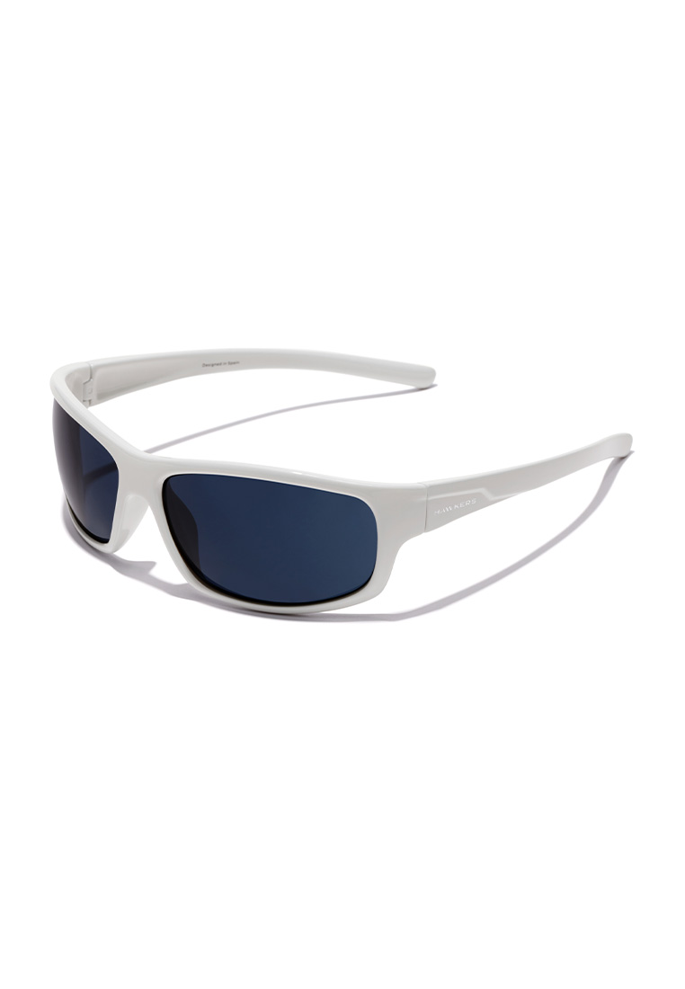 Hawkers HAWKERS White Dark Blue Boost Sunglasses For Men, Male. Official Product Designed In Spain
