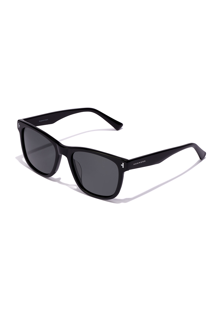 Hawkers HAWKERS POLARIZED Black ONE PAIR XL ASIAN FIT Sunglasses for Men and Women. Official Product Designed in Spain