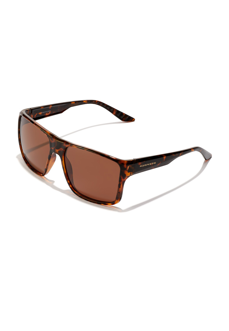 Hawkers HAWKERS POLARIZED Carey Brown EDGE Sunglasses for Men and Women, Unisex. UV400 Protection. Official Product designed in Spain