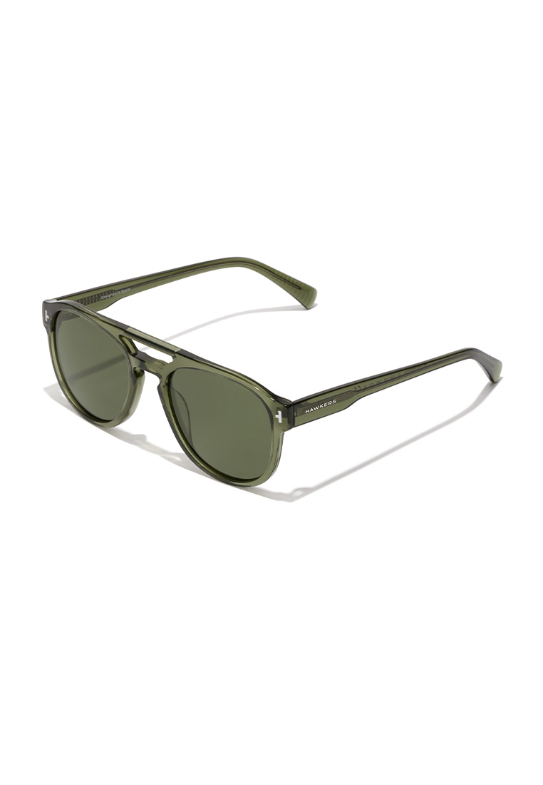 Hawkers HAWKERS POLARIZED Green Alligator DIVER Sunglasses for Men and Women, Unisex. UV400 Protection. Official Product designed in Spain