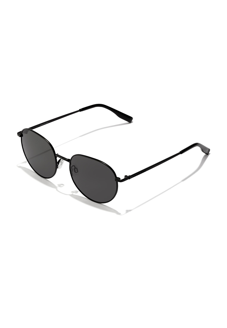 Hawkers HAWKERS POLARIZED Black Dark VENT Sunglasses for Men and Women, Unisex. Official Product designed in Spain
