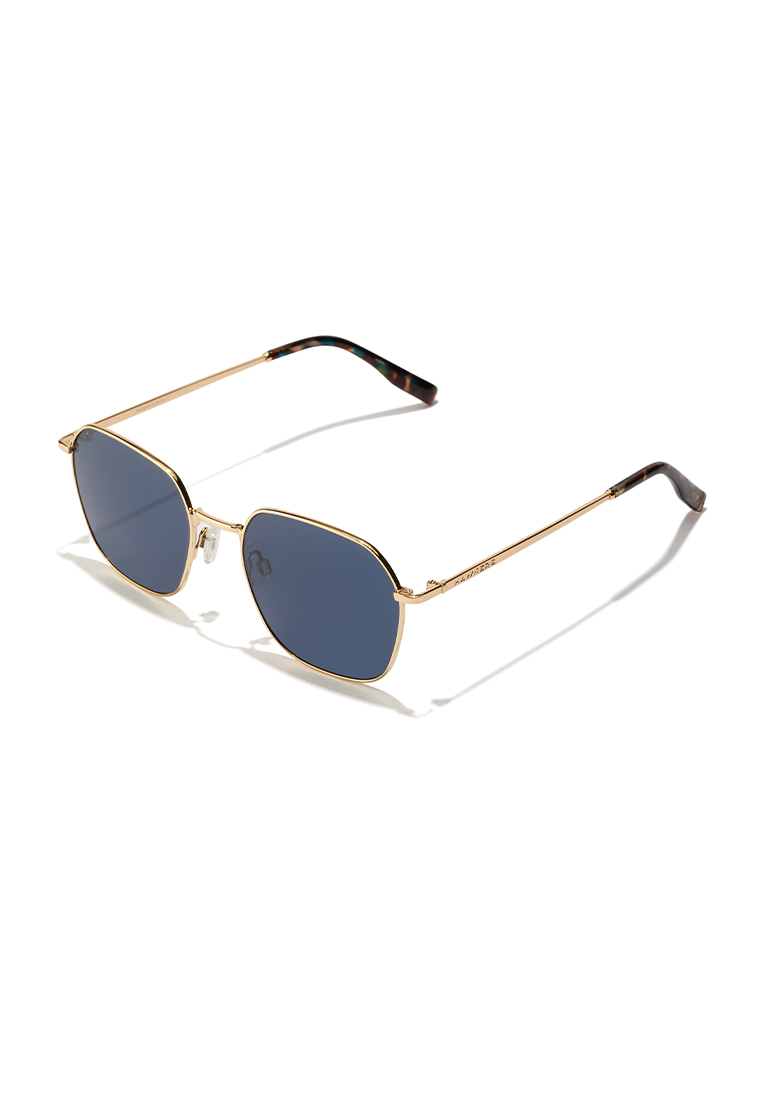 Hawkers HAWKERS Gold Blue RISE Sunglasses for Men and Women, Unisex. Official Product designed in Spain