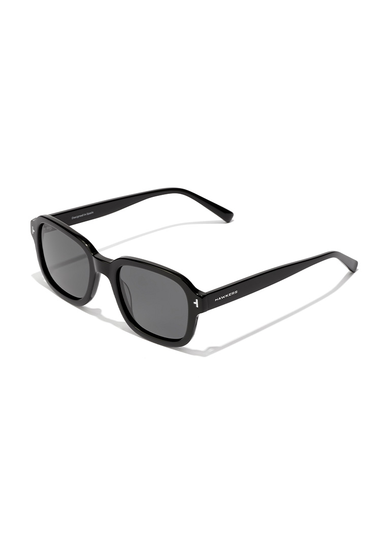 Hawkers HAWKERS POLARIZED Black Dark TWIST Sunglasses for Men and Women, Unisex. UV400 Protection. Official Product designed in Spain