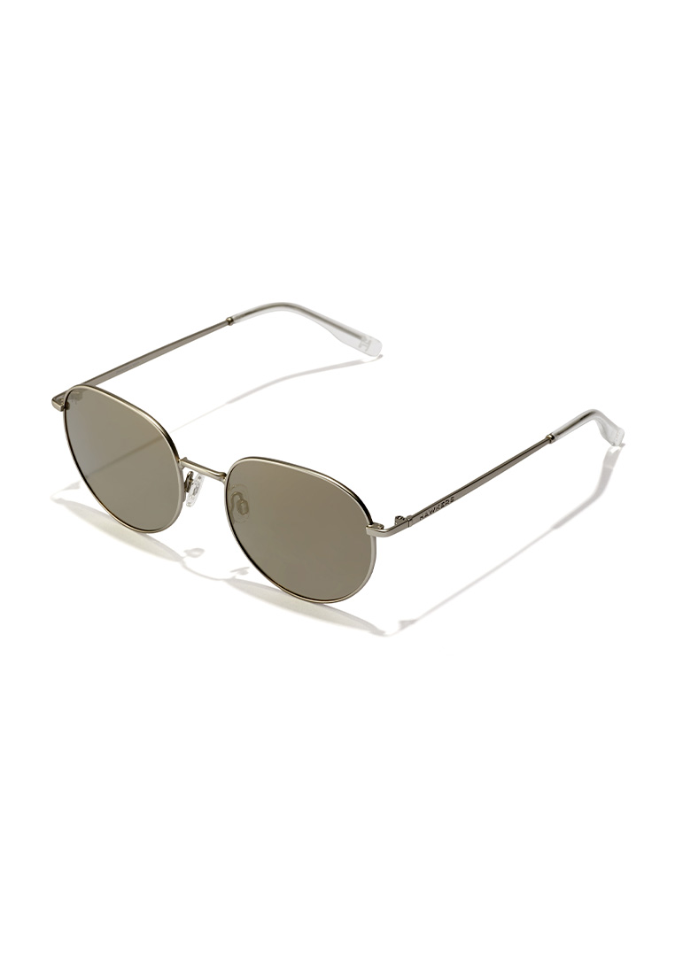 Hawkers HAWKERS POLARIZED Silver Beige VENT Sunglasses for Men and Women, Unisex. Official Product designed in Spain