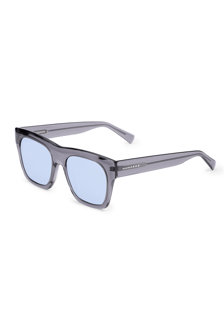 Hawkers HAWKERS Grey Blue Chrome NARCISO Sunglasses for Men and Women. Official Product Designed in Spain