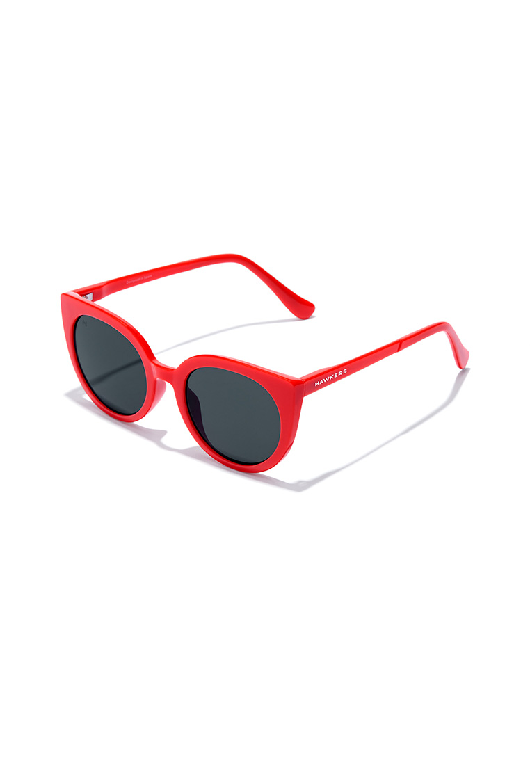 Hawkers HAWKERS Red Dark Divine Kids Sunglasses For Girls, Female. Official Product Designed In Spain