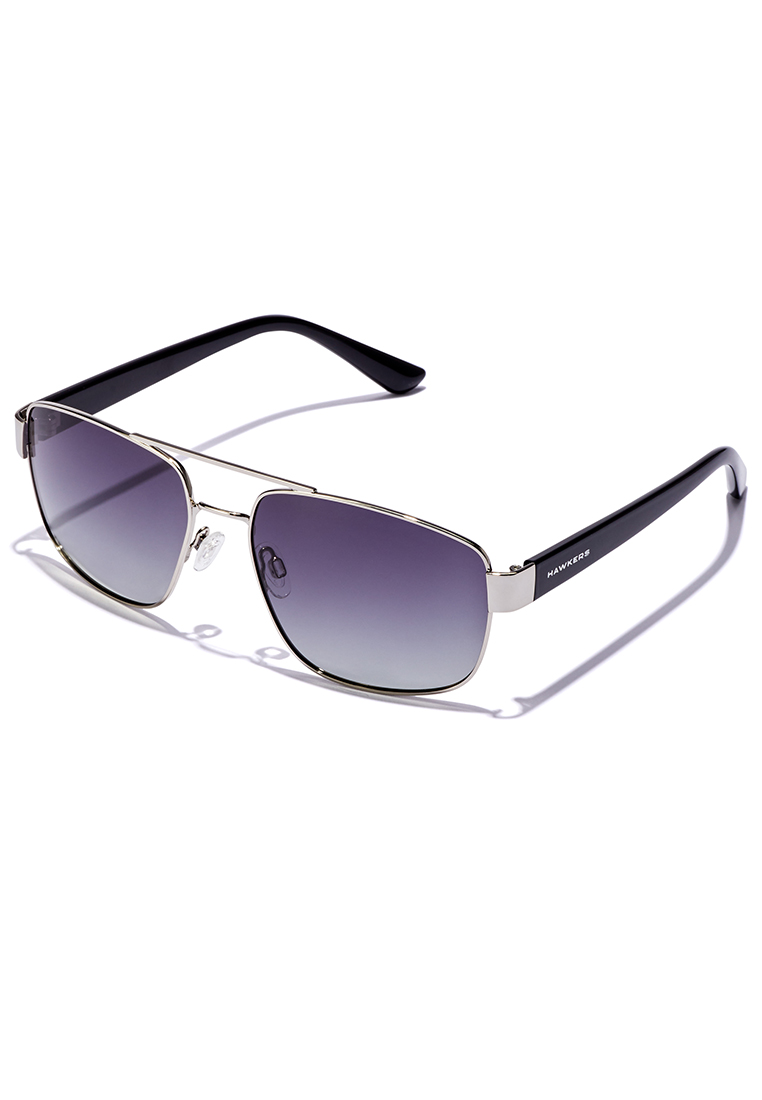 Hawkers HAWKERS Falcon Polarized Silver Grey Sunglasses For Men And Women, Unisex. Official Product Designed In Spain