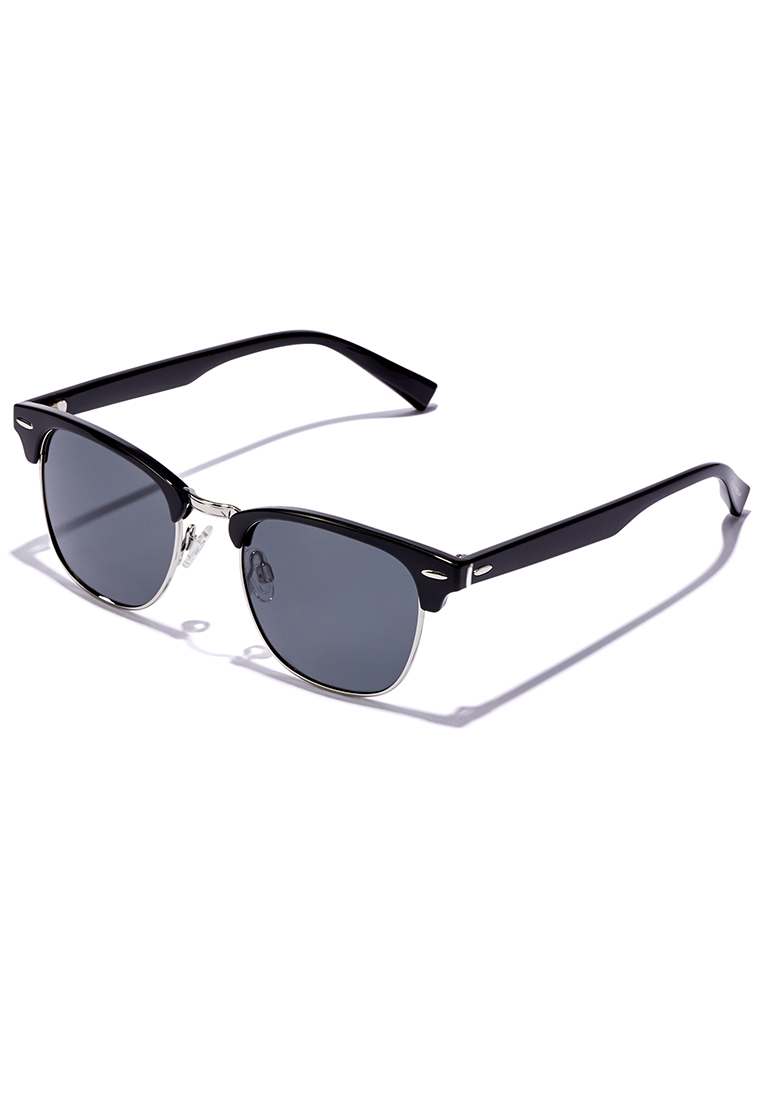 Hawkers HAWKERS Classic Bold Polarized Black Grey Sunglasses For Men And Women, Unisex. Official Product Designed In Spain