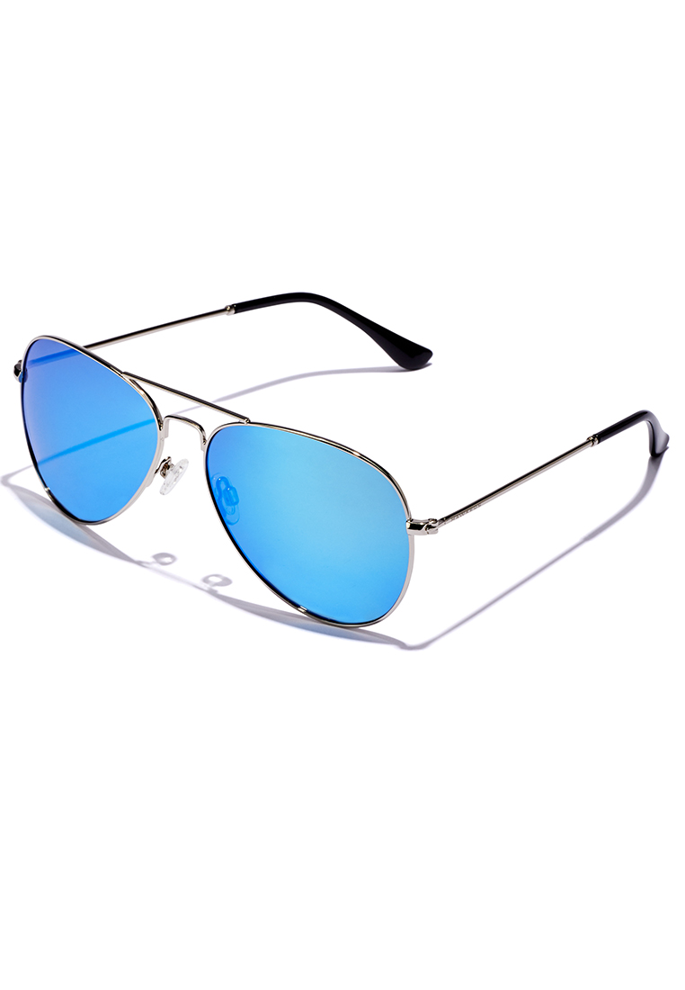 Hawkers HAWKERS Hawk Polarized Silver Blue Sunglasses For Men And Women, Unisex. Official Product Designed In Spain