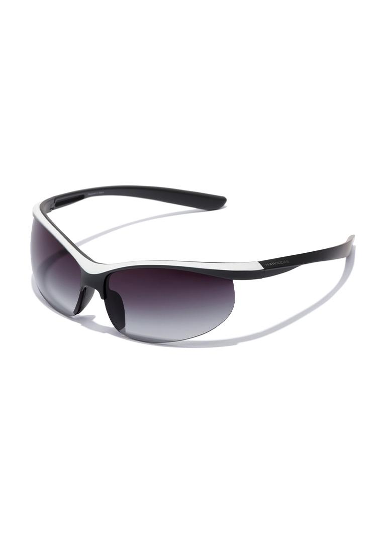 Hawkers HAWKERS White Black Iron Radiante Sunglasses For Men And Women, Unisex. Official Product Designed In Spain