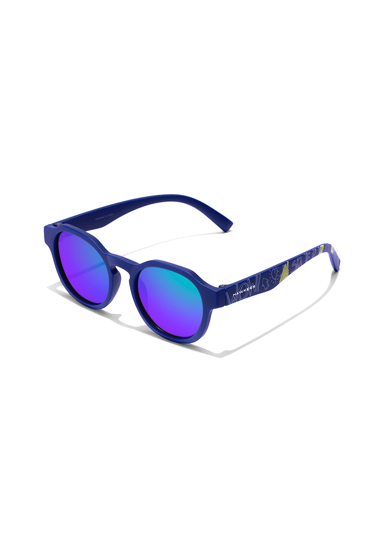Hawkers HAWKERS Polarized Navy Emerald Warwick Kids Sunglasses For Boys And Girls, Unisex. Official Product Designed In Spain