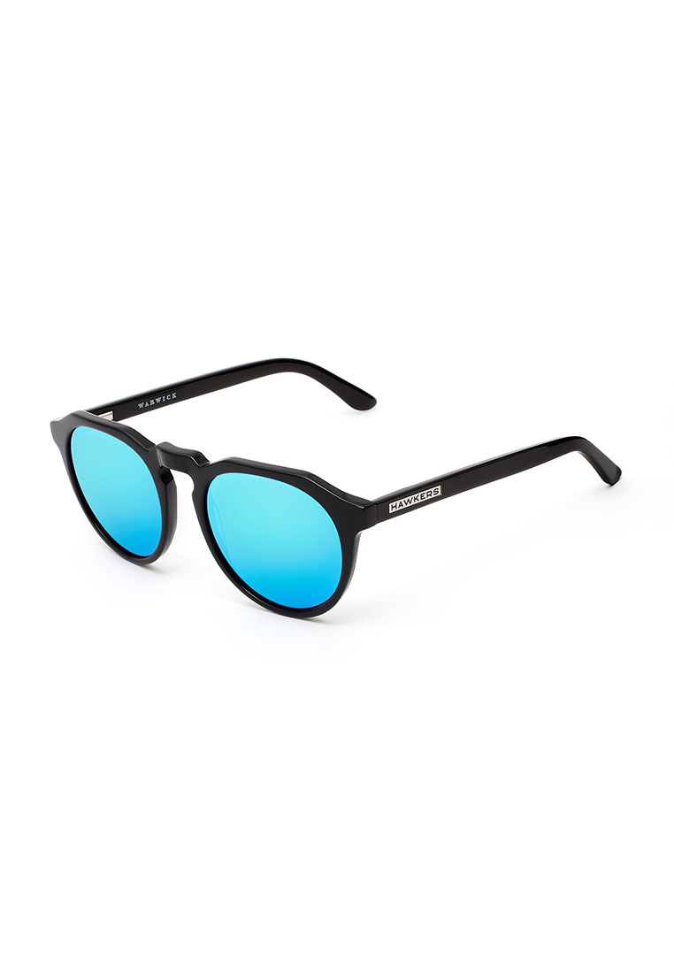 Hawkers HAWKERS Diamond Black Clear Blue WARWICK X Sunglasses for Men and Women. Official Product Designed in Spain
