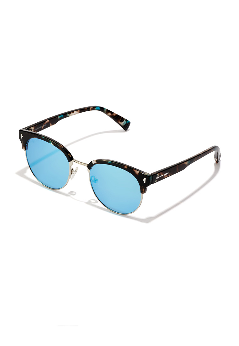 Hawkers HAWKERS POLARIZED Blue NEW CLASSIC ROUNDED Sunglasses for Men and Women, Unisex. UV400 Protection. Official Product designed in Spain